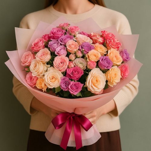 Букет «Сиреневая симфония»