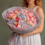 Гортензии голубые