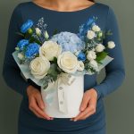 Диантусы голубые