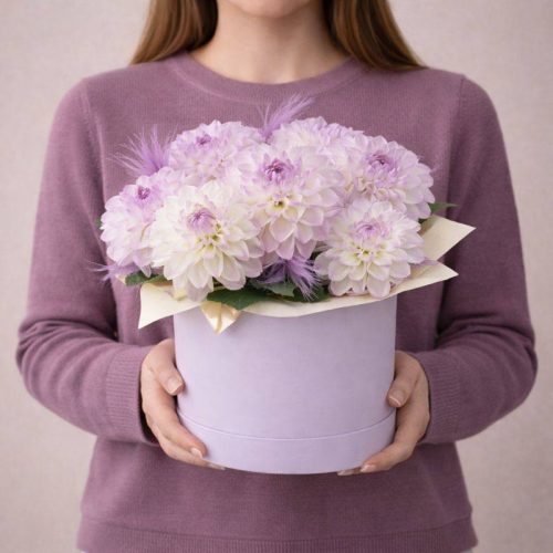 Букет «Лавандовый шелк»